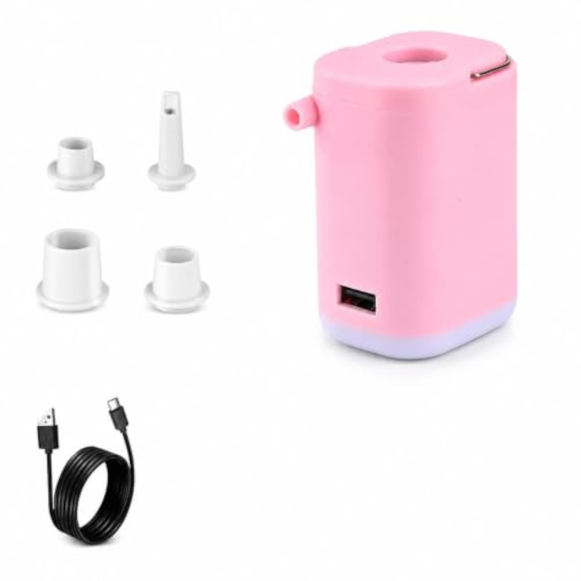 Mini Multifunction Air Pump with Camping Lantern